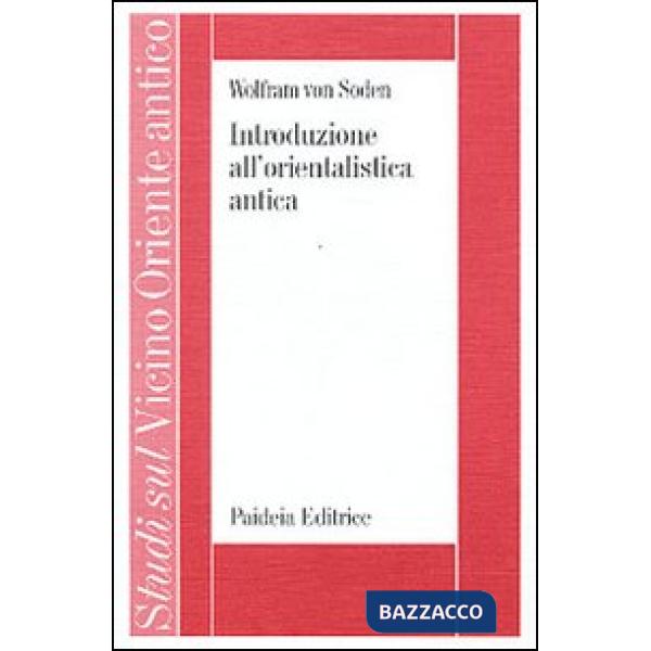 Introduzione all'orientalistica antica