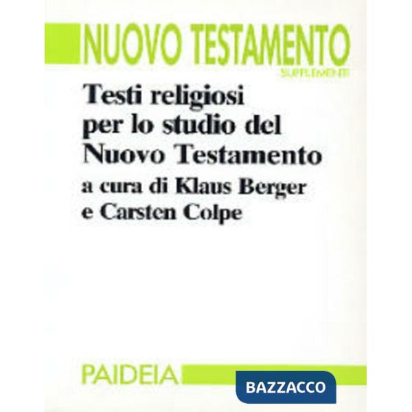 Testi religiosi per lo studio del Nuovo Testamento