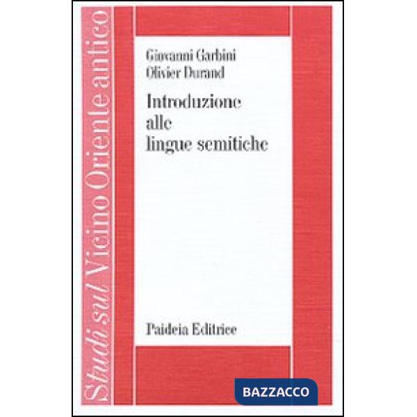 Introduzione alle lingue semitiche