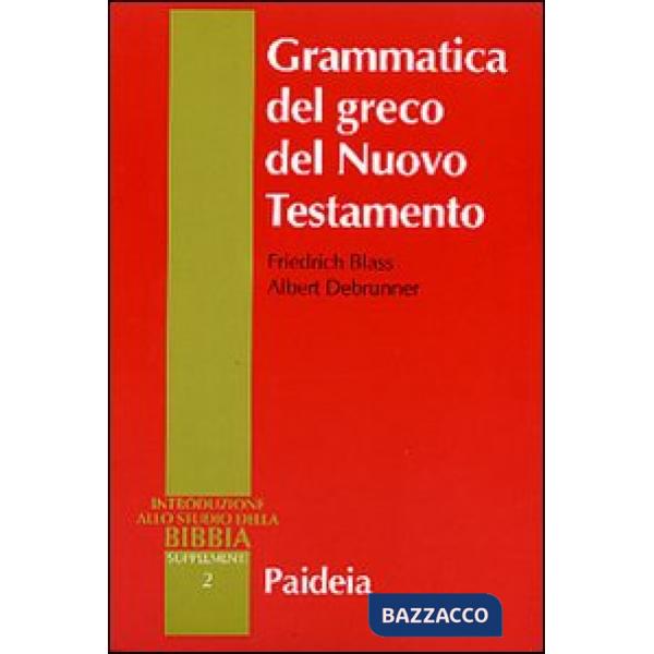 Grammatica del greco del Nuovo Testamento