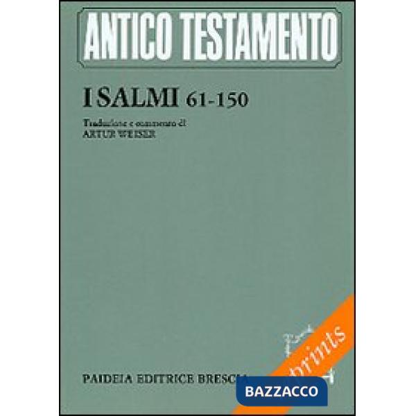 Salmi (I). Vol. 2: Ps. 61-150