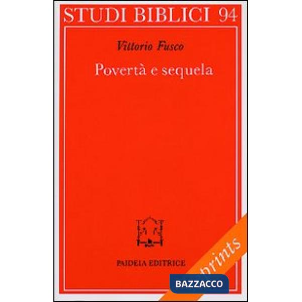Povertà e sequela. La pericope sinottica della chiamata del ricco (Mc. 17-31 parr.)