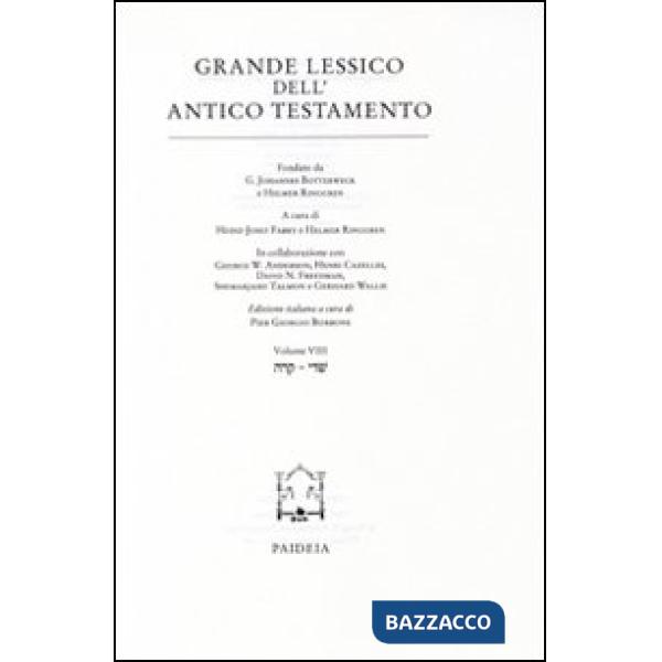 Grande lessico dell'Antico Testamento. Vol. 8: Majim-Neser