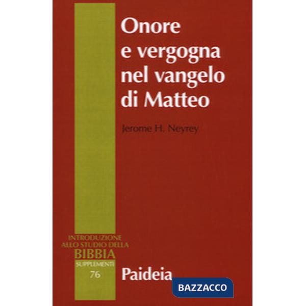 Onore e vergogna nel Vangelo di Matteo
