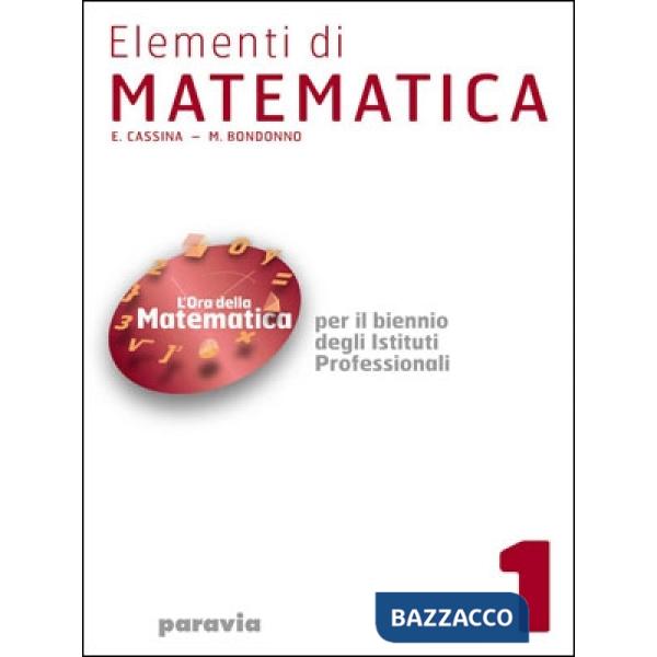 ELEMENTI DI MATEMATICA 2