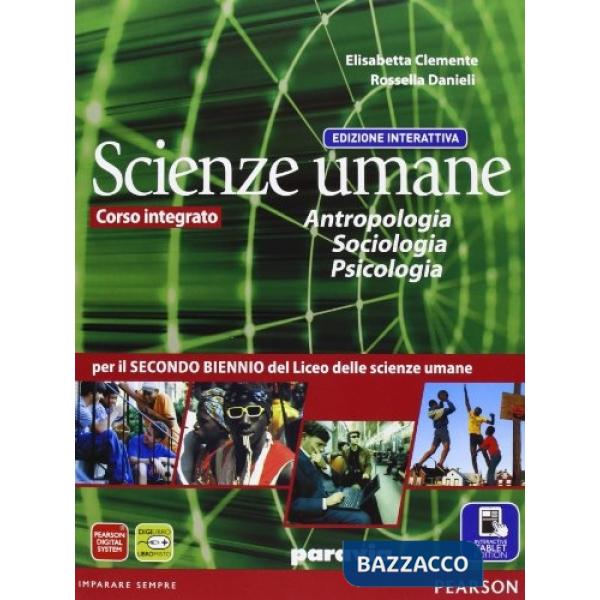 SCIENZE UMANE ANTROP PSICO VOL + ITE + DIDA