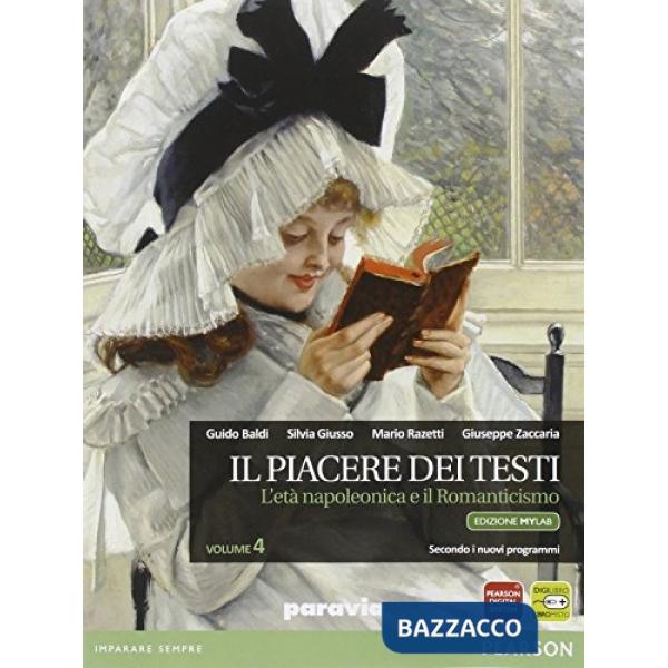 PIACERE TESTI 4 VOL + ITE + MYLAB