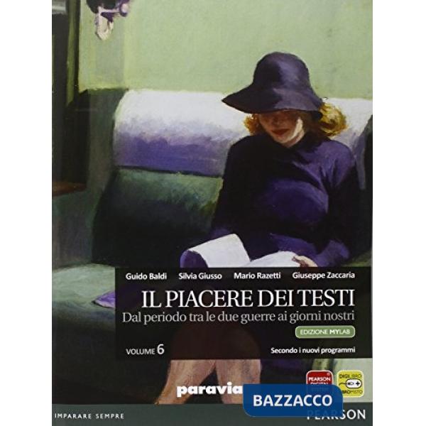 PIACERE DEI TESTI 6 VOL + ITE + MYLAB
