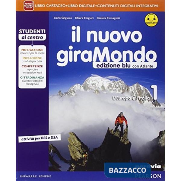 NUOVO GIRAMONDO 1 ED BLU ATL + AB + ITE + DID