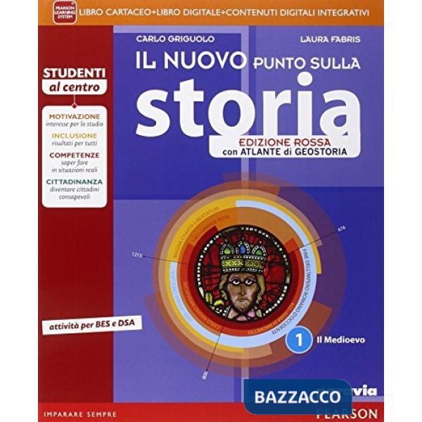 NUOVO PUNTO STORIA 1 ROSSA VOL + ATL + ITE + DID