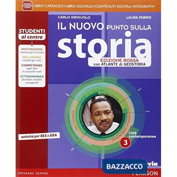 NUOVO PUNTO STORIA 3 ROSSA VOL + ATL + ITE + DID
