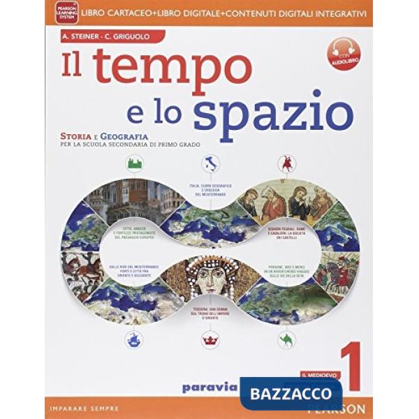 TEMPO SPAZIO 1 MEDIOEVO + REGIONI + ITE + DIDASTORE