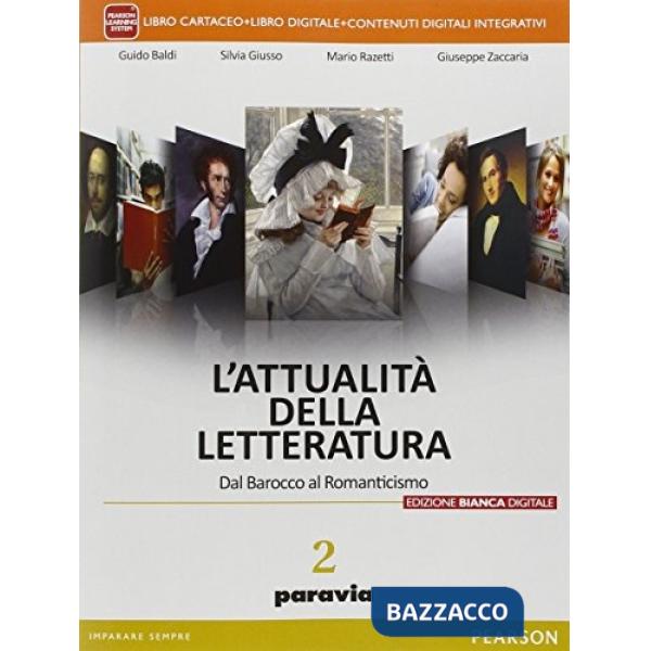 ATTUALITA' DELLA LETTERATURA 2 ED. BIANCA VOL + ITE + DIDASTORE