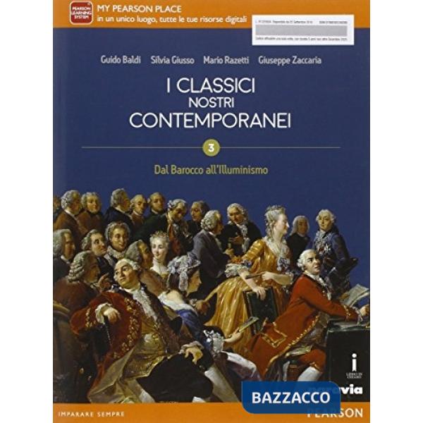 CLASSICI NOSTRI CONTEMPORANEI 3 VOL + ITE + DIDASTORE