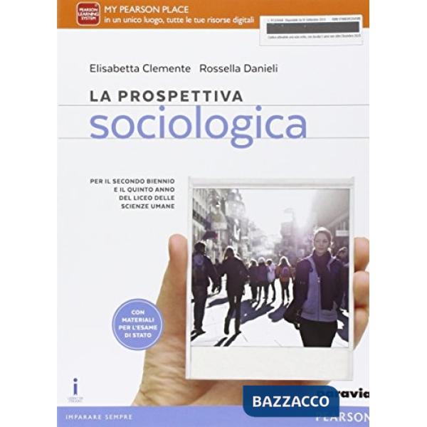PROSPETT SOCIOL 2 BIENN 5 ANNO LSU VOL + ITE + DIDASTORE