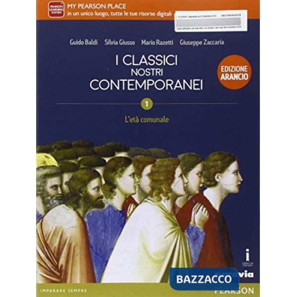 CLASSICI NOSTRI CONTEMPORANEI 1 ED. ARANCIO VOL1 + COMPETENTICO