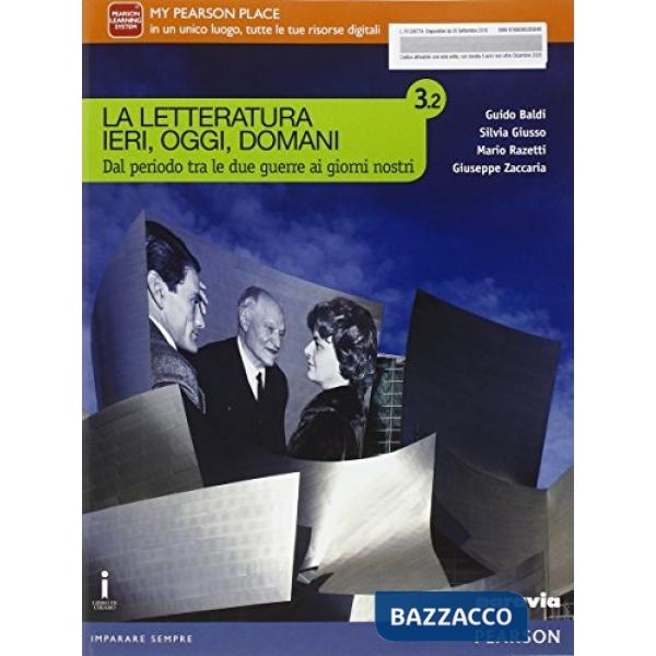 LETTERATURA IERI, OGGI, DOMANI 3/2 VOL + ITE + DIDASTORE