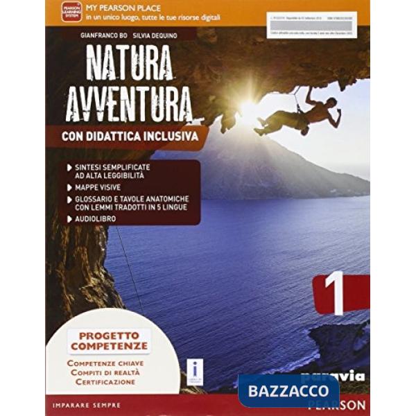 NATURA AVVENT DIDATT INCLUS 1 VOL + ATL + LAB + ITE + DIDA