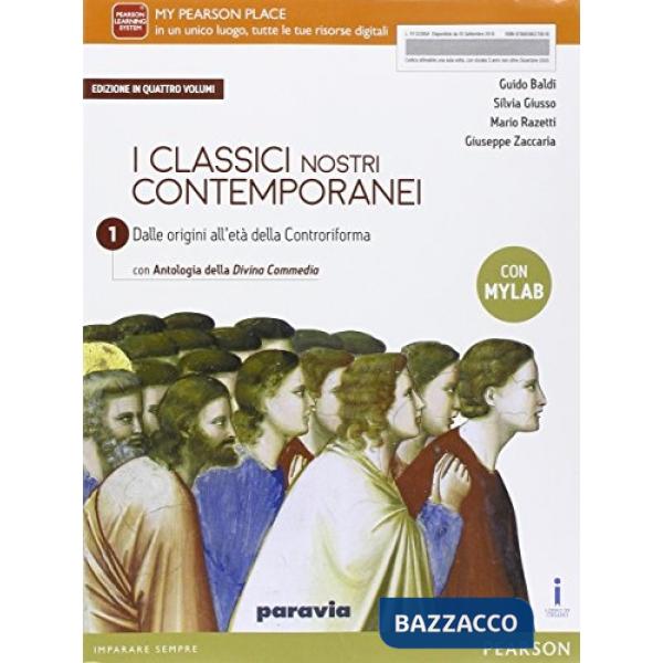 CLASSICI NOSTRI CONTEMPORANEI IN QUATTRO VOLUMI 1 CON DC ED