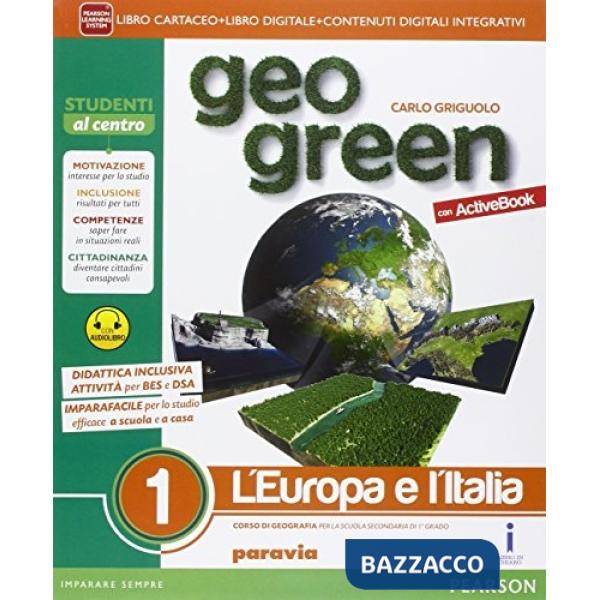 GEO GREEN 1 ED. LIGHT CON AB VOL1 + IMPFAC&ATL. 1 + AB + ITE + DIDASTO
