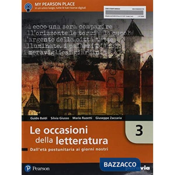 OCCASIONI DELLA LETTERATURA 3 VOL + ICONCETTIBASELETTER. 3 + VERS