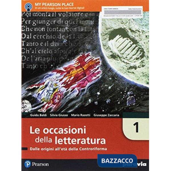 OCCASIONI DELLA LETTERATURA 1 VOL1 + ICONCETTIBASELETTER. 1 + ITE