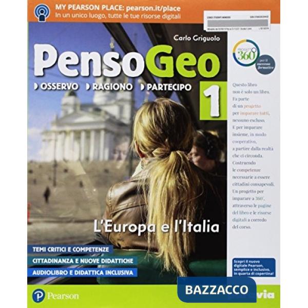 PENSOGEO 1 VOL + ATL. + LIMPARAFACILE + REGIONI + LIBROLIQUIDO + D