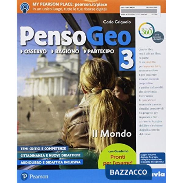 PENSOGEO 3 VOL + ATL. + LIMPARAFACILE + TEMIDATTUALITA' + PRONTIE