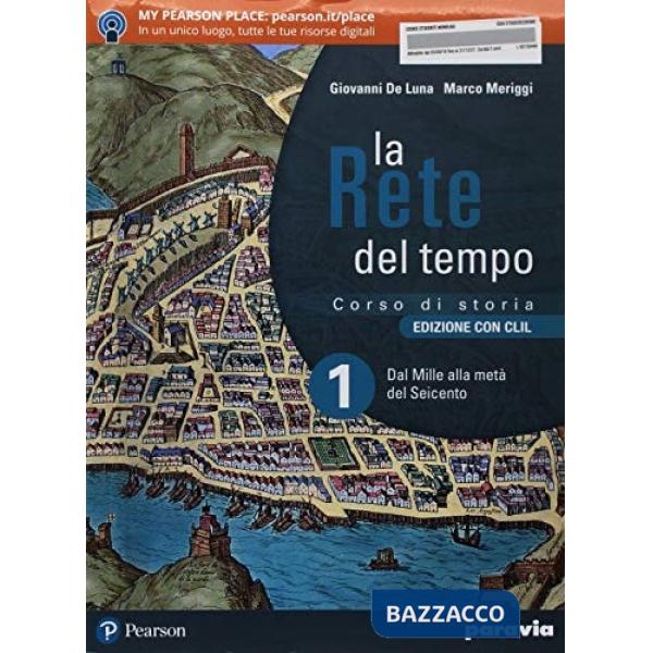 RETE TEMPO 1 CLIL VOL1 + LEZIONICITTAD. COSTITUZIONE + ATL. GEOPOL