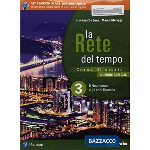 RETE TEMPO 3 CLIL VOL3 + HISTORYENG3 + LIBROLIQUIDO + DIDASTORE
