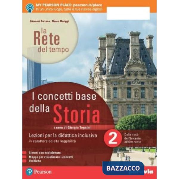 RETE TEMPO CONCETTI BASE STORIA 2 VOL + ITE