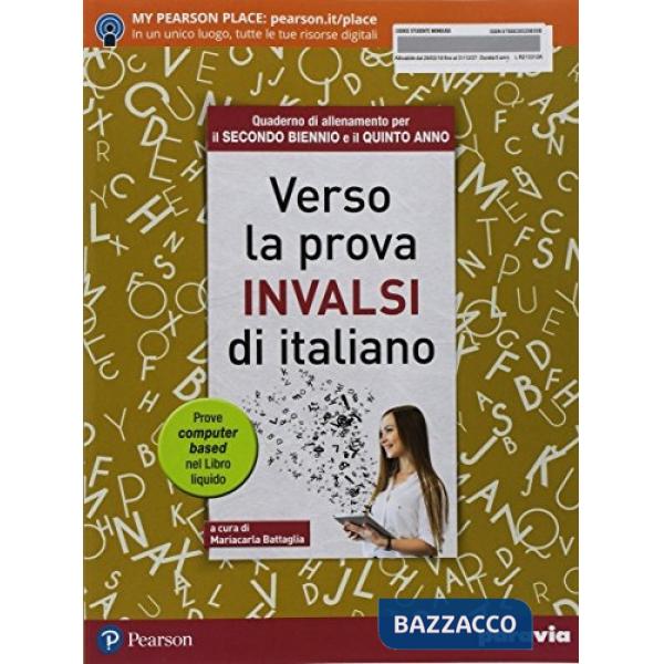 VERSO PROVA INVALSI ITALIANO VOL + LIBROLIQUIDO
