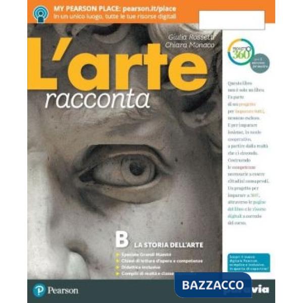 ARTE RACCONTA B ED. SEPARATA VOLB + SCHEDE + ITE + DIDASTORE