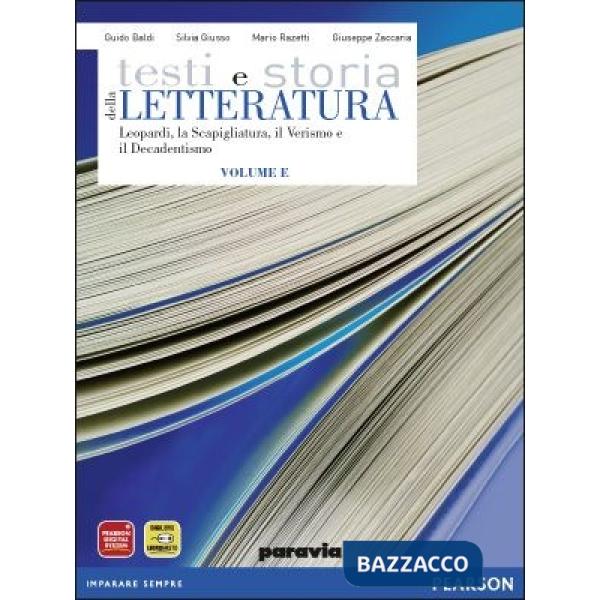 TESTI E STORIA DELLA LETTERATURA E 2011
