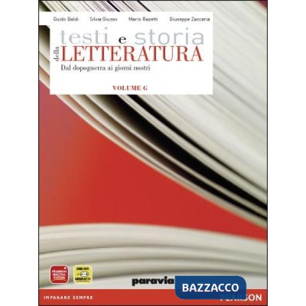 TESTI E STORIA DELLA LETTERATURA G 2011