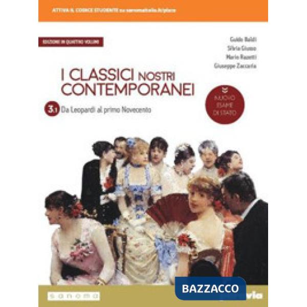 CLASSICI NOSTRI CONTEMPORANEI 3/1 ED. IN QUATTRO VOLUMI