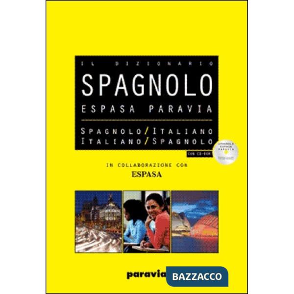 DIZIONARIO SPAGNOLO ESPASA PARAVIA 2A ED.