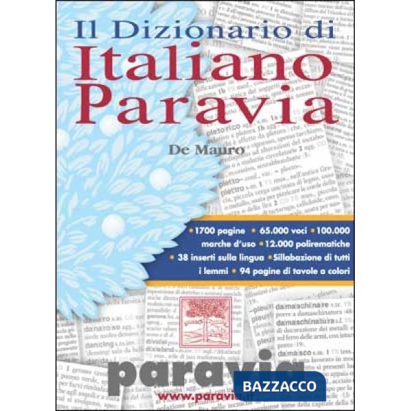 DIZIONARIO ITALIANO PARAVIA COMPATTO