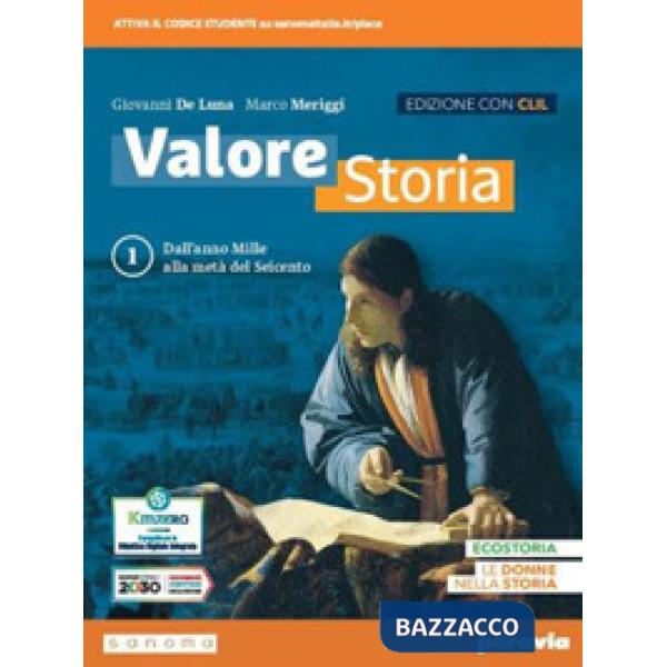VALORE STORIA 1 EDIZIONE CON CLIL