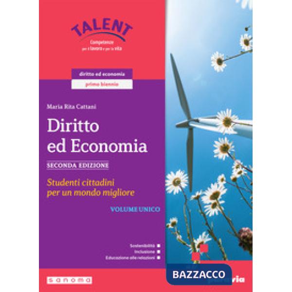 DIRITTO ED ECONOMIA 2 EDIZ. VOL. UNICO