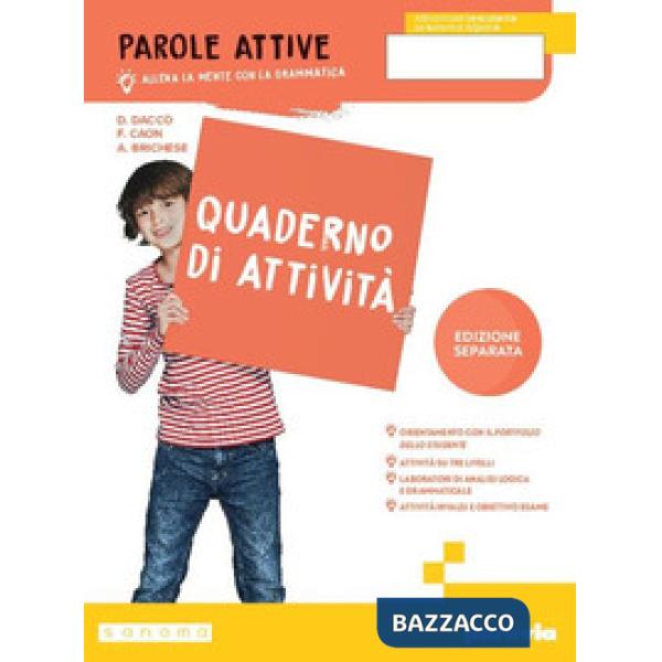 PAROLE - EDIZIONE SEPARATA QUADERNO