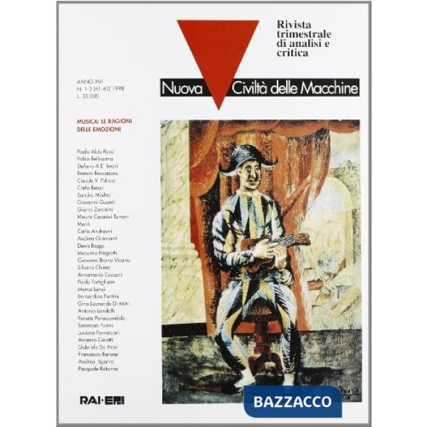 Nuova Civiltà delle Macchine (1998) vol. 1-2