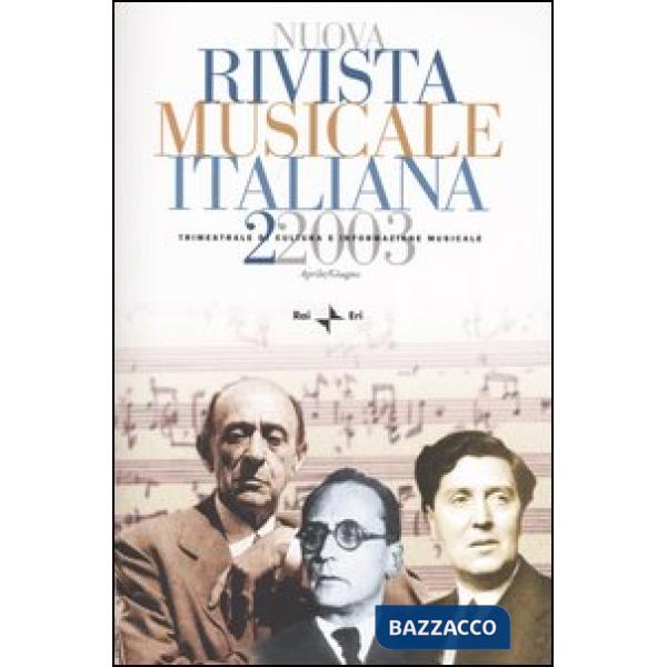 Nuova rivista musicale italiana (2003). Vol. 2