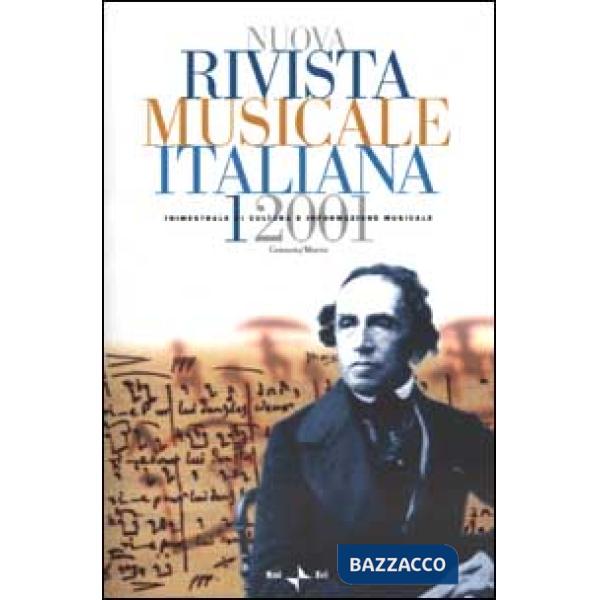 Nuova rivista musicale italiana. Con indice analitico (2001). Vol. 1