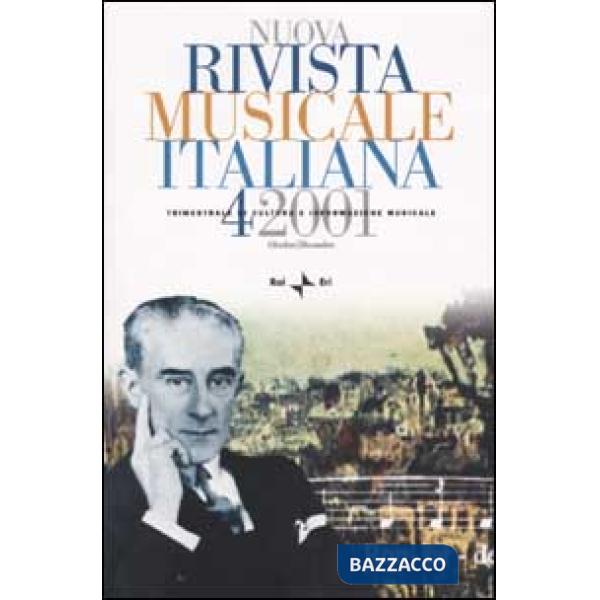 Nuova rivista musicale italiana (2001). Vol. 4