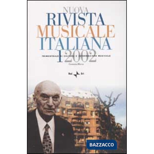 Nuova rivista musicale italiana (2002). Vol. 1