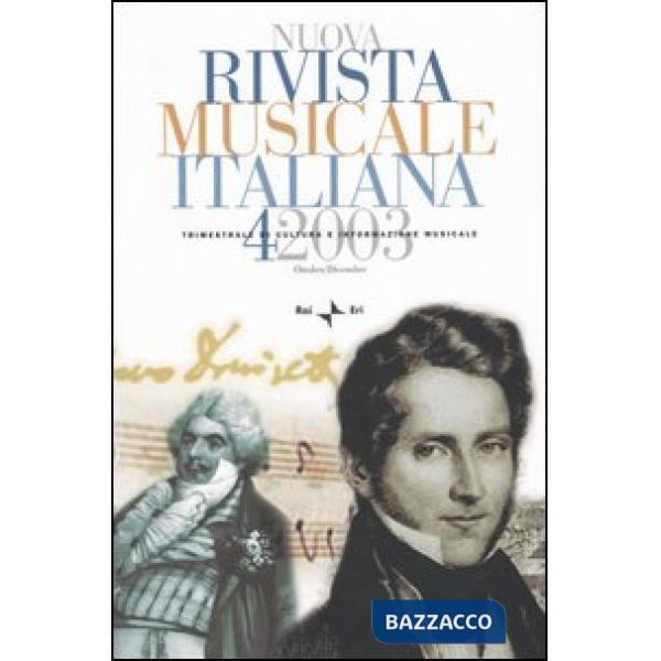Nuova rivista musicale italiana (2003). Vol. 4