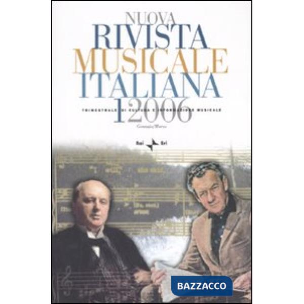Nuova rivista musicale italiana (2006). Vol. 1