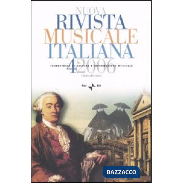 Nuova rivista musicale italiana (2006). Vol. 4