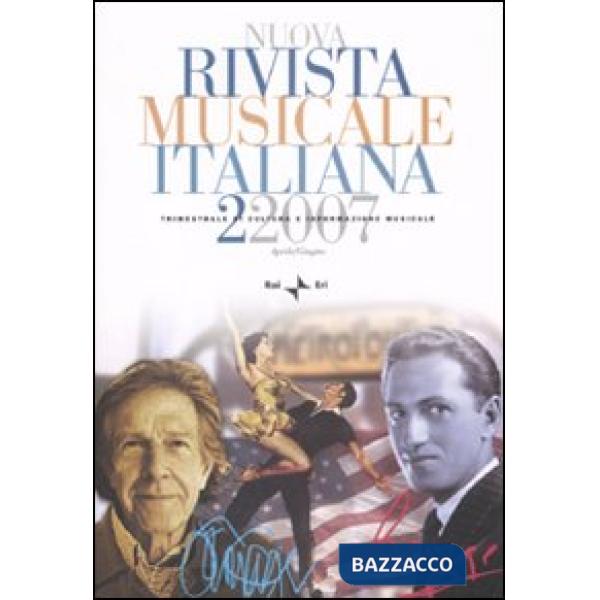 Nuova rivista musicale italiana (2007). Vol. 2
